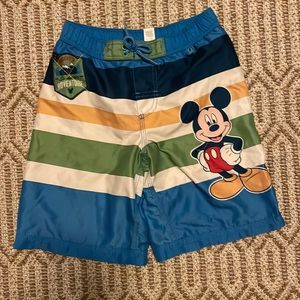 Disney boy swim trunks size 7/8